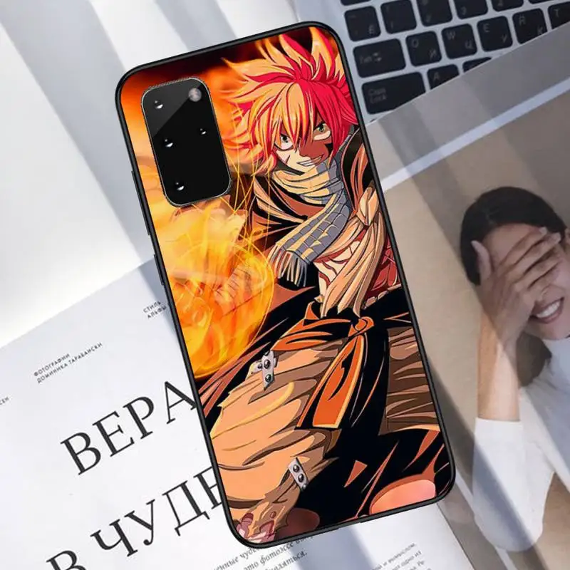 

Anime Manga Fairy Tail Phone Case For Samsung galaxy S 7 8 9 10 20 edge A 6 10 20 30 50 51 70 note 10 plus