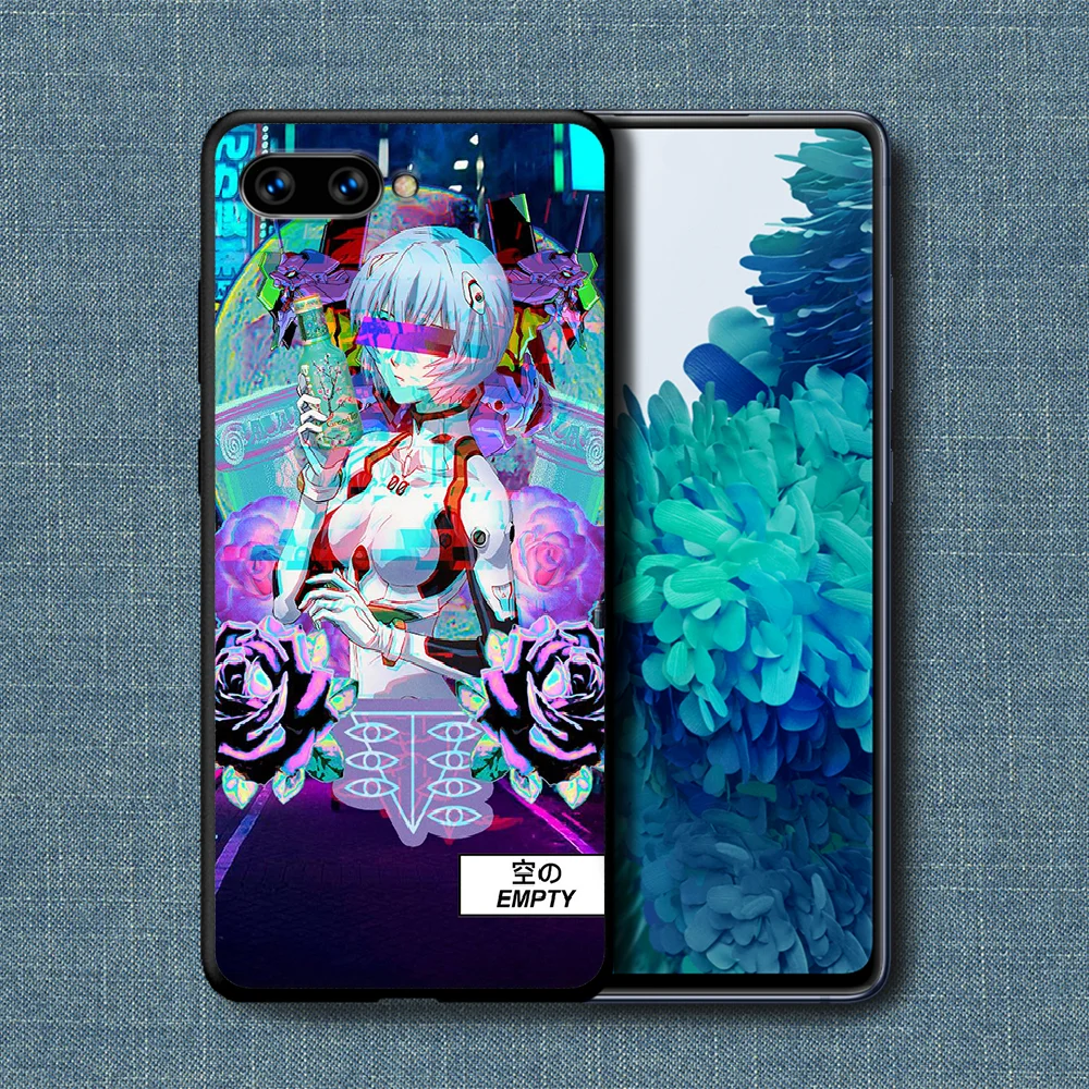 

EVA Evangelion Phone Case For Huawei Honor 6A 7A 7C 8 8A 8X 9 9X 10 10i 20 Lite Pro Play black Cell Trend Shell Soft Waterproof