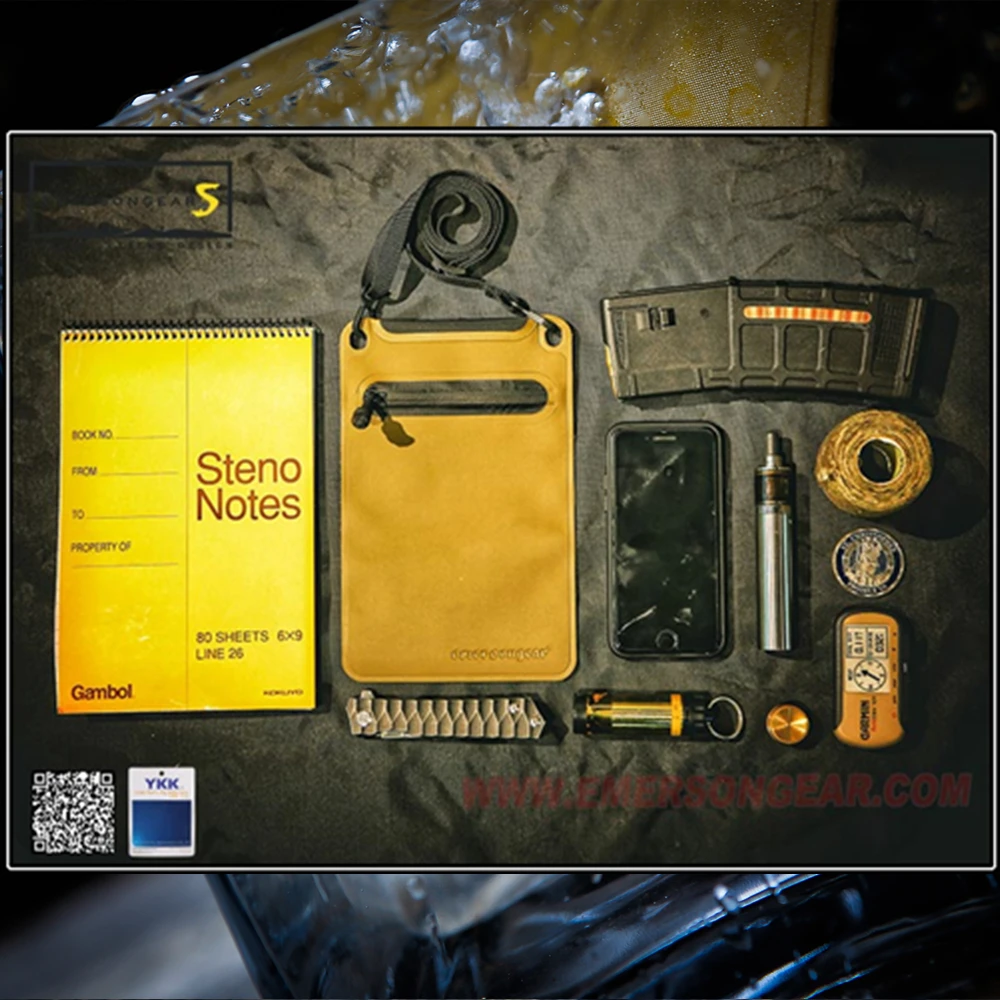 Emersongear держатель для карт Тактический уличный Карманный водонепроницаемый