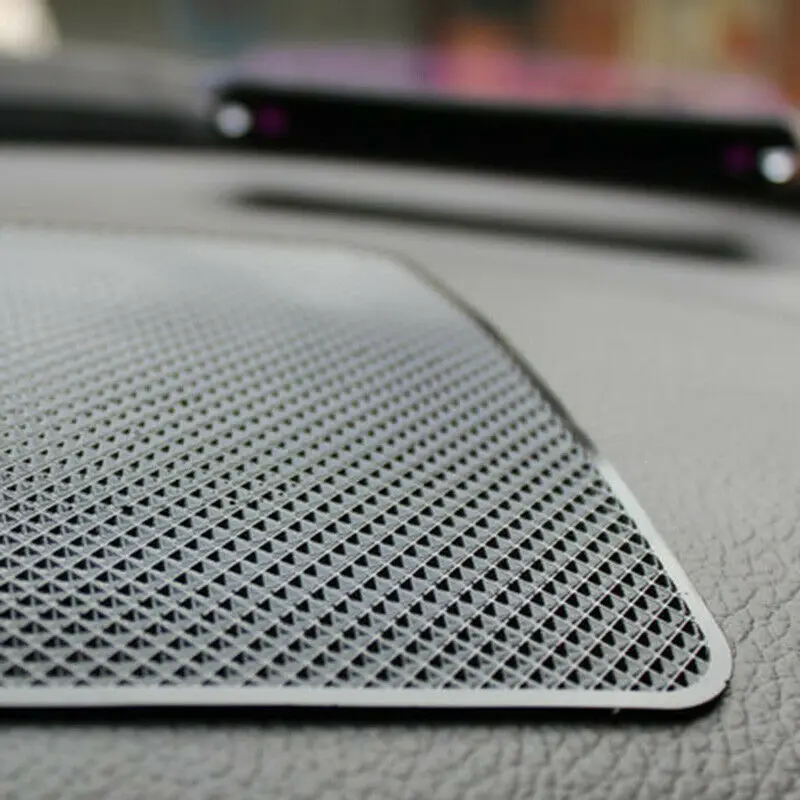 Нескользящий коврик для гаджета высококачественный черный из силикагеля с