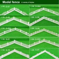 1100 1200 model fence miniature building toy garden fence decoration train and railway layout diorama