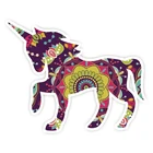 S40691 # различные размеры ПВХ самоклеящаяся наклейка Единорог Автомобильная наклейка водонепроницаемые автомобильные декорации на бампер заднее окно