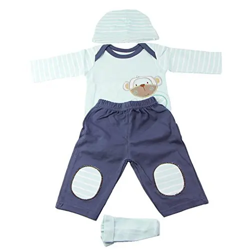 

Reborn Baby Dolls Boy Clothes 55 Cm For 20-23 Inch Newborn Reborn Dolls Boy Clothing Outfit Baby Doll Clothes Doll Accessories