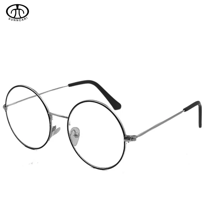 Круглые очки 2020 оправа для очков мужчин и женщин прозрачные искусственные