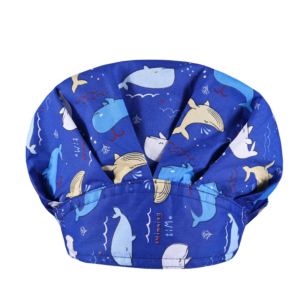 

Women Cotton Bandage Adjustable Cap Sweatband Bouffant Hat Men Gorros Quirofano Mujer Nurse Fashion Uniform Accessories #T5P