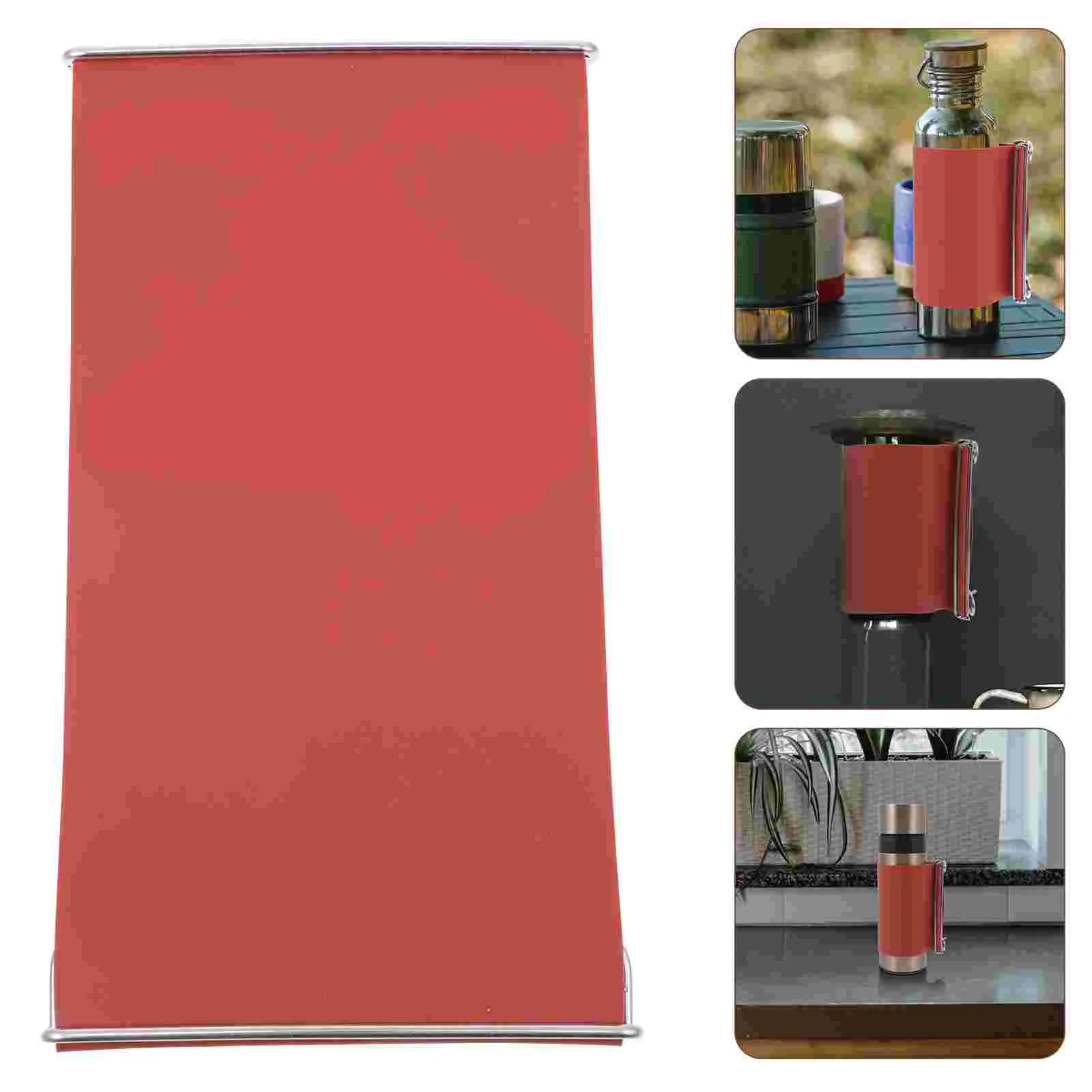 

1 шт., силиконовый зажим для термокружки