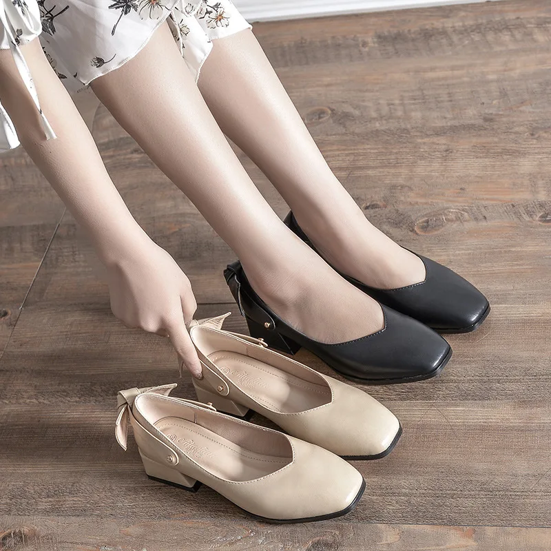 Шикарные Женские модельные туфли mary jane с бантиком 2 способа тонкие брендовые