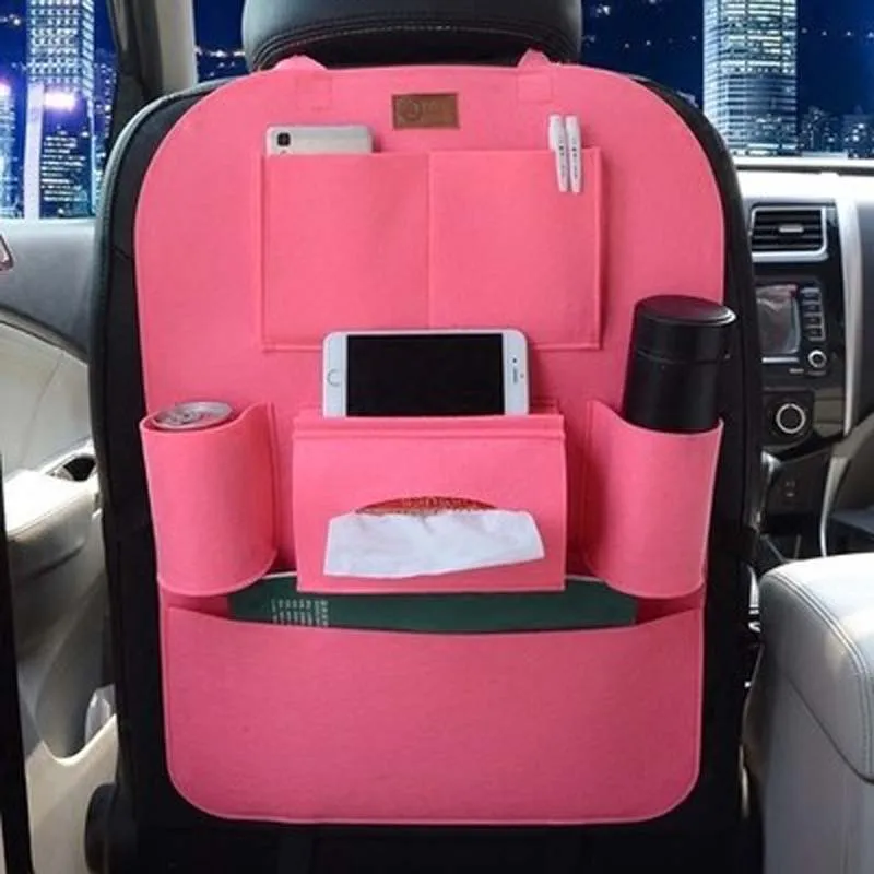 

Car Rear Seat Storage Box Multi-pocket Storage Bag for Suzuki SX4 SWIFT Alto Liane /Grand Vitara/ Jimny/ SCross/ Splash/ Kizash