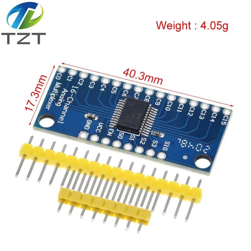 CD74HC4067 16 канальный аналоговый цифровой мультиплексный модуль для Arduino|module board|module