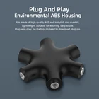 Кабель для наушников 3,5 мм, аудиоинтерфейс 1 штекер-5 гнездовой разъем для наушников, 6-позиционный порт 3,5, адаптер, кабели преобразователя для планшетов