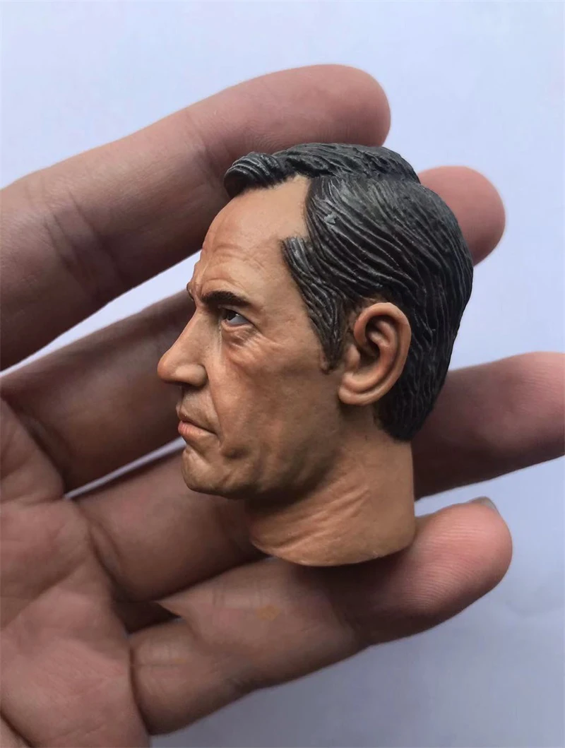 

In Stock For Sale 1/6th Tom Hollander Male Head Sculpture For Usual 12inch Doll Action Figure