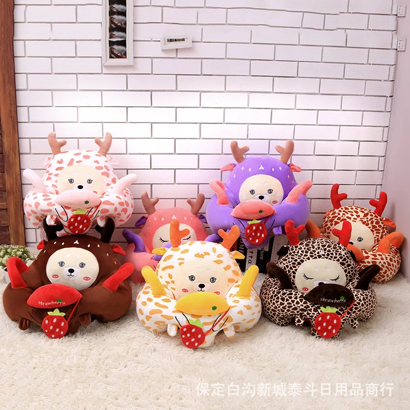 

Hot New Baby Learning Seat Baby Infant Cartoon Learning To Sit on A Small Sofa Safety Anti-fall Chair Baby Comfortable Sofa Seat