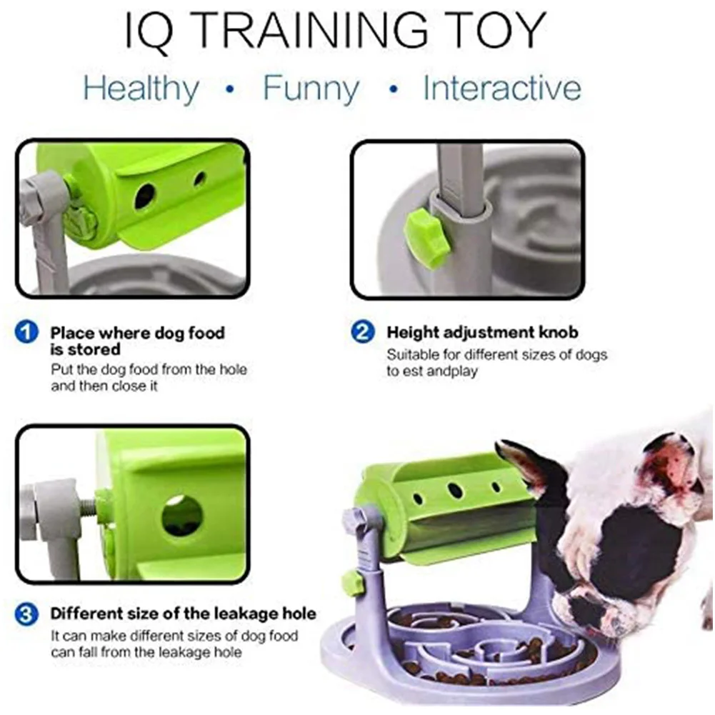 Интерактивная кормушка для собак и кошек с регулируемой высотой |