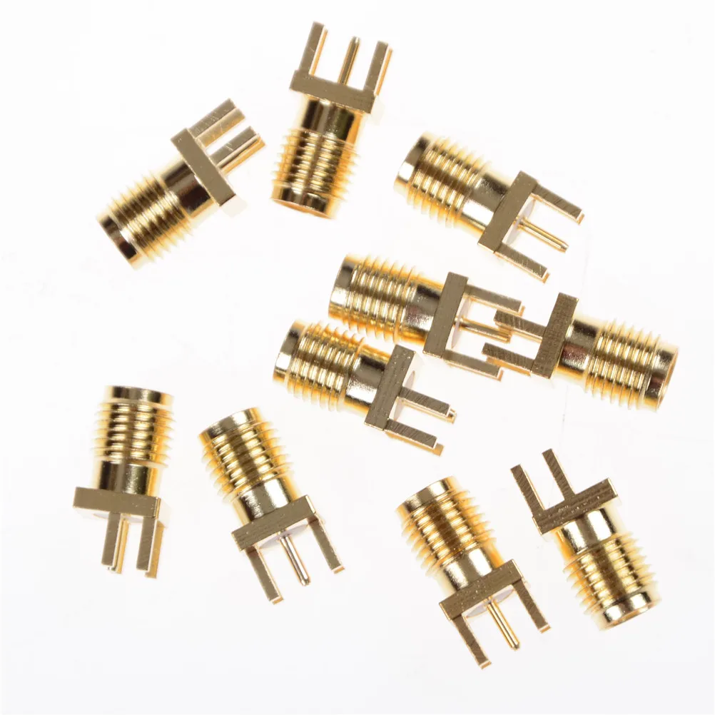 10 Pieces 0.062' SMA female PCB Edge Mount RF Solder Adapters Female Jack Receptacle Wholesale | Обустройство дома