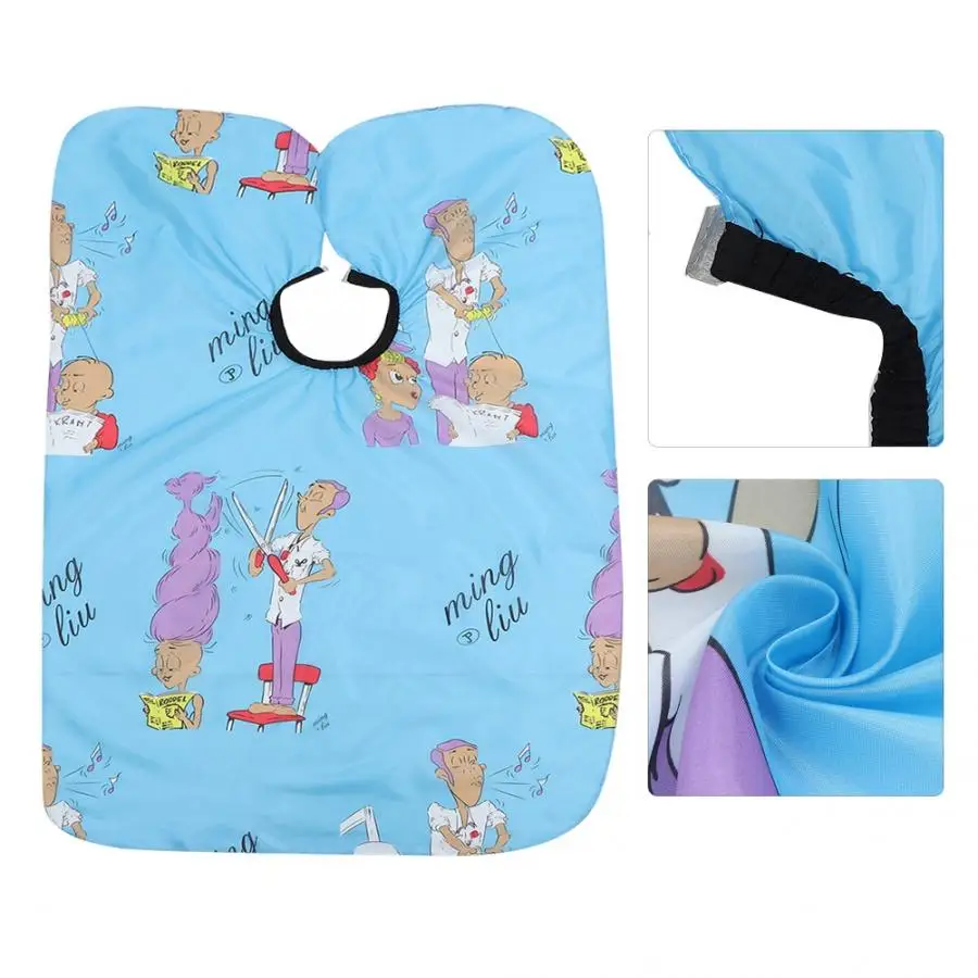 Стрижка волос Детский милый парикмахерский халат накидка для парикмахерской