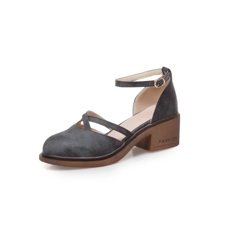 Сандалии женские на платформе римские босоножки обувь высоком каблуке большой