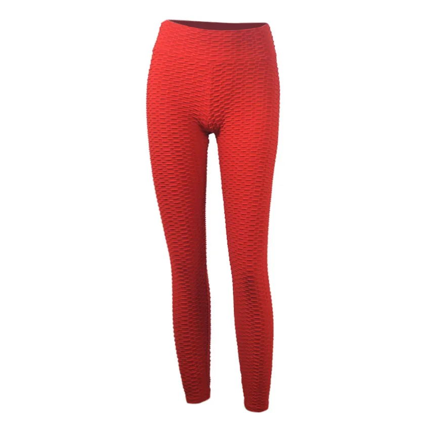 

Ladies new jacquard high waist tight yoga fitness pants sports running pants seamless leggings leggings
