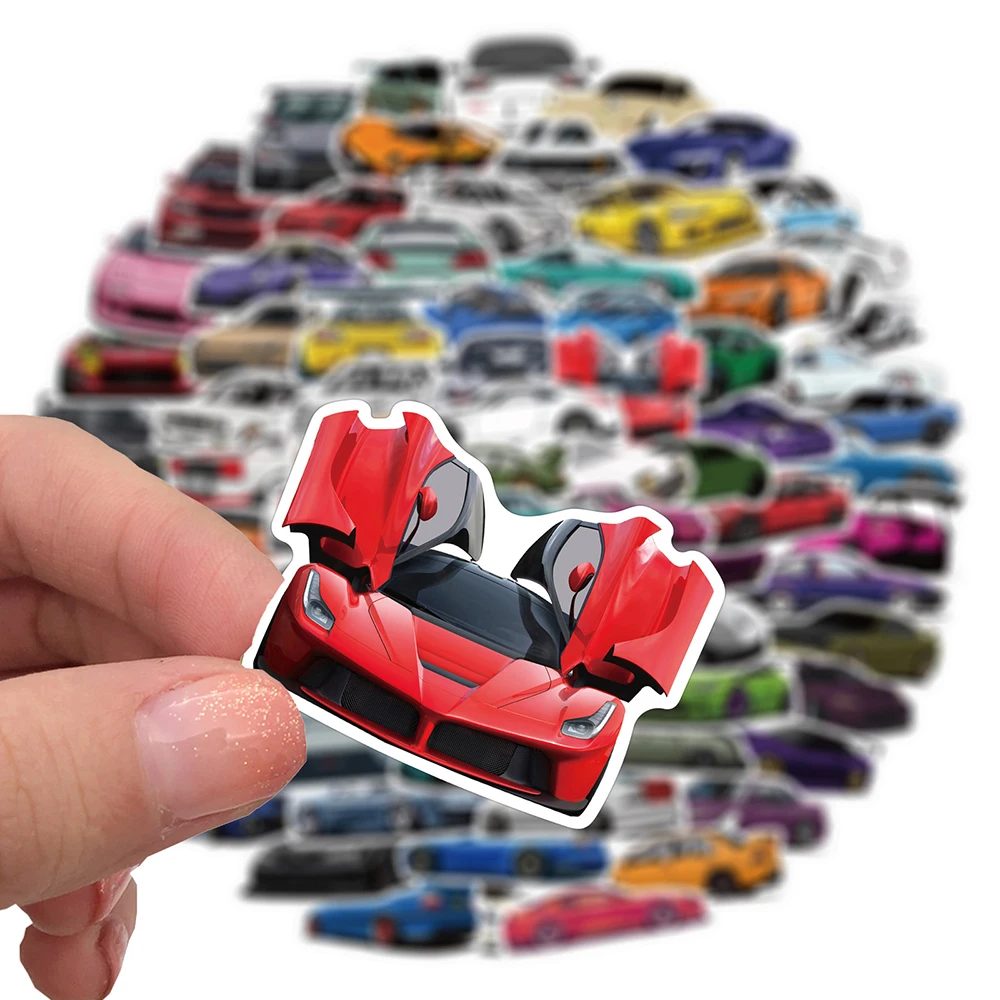10/30/50/100 шт. JDM модифицированный гоночный автомобиль граффити Стикеры s ноутбук
