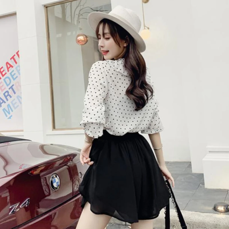 Шорты женские летние с высокой талией Модные Элегантные повседневные дышащие