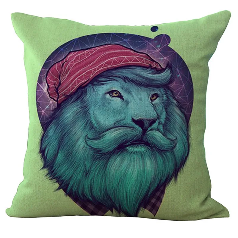 cushion cover 45*45 Panda Printed sofa cushions office car Pillow cases Polyester pillowcase home decor pillow covers kd-0084 | Дом и сад