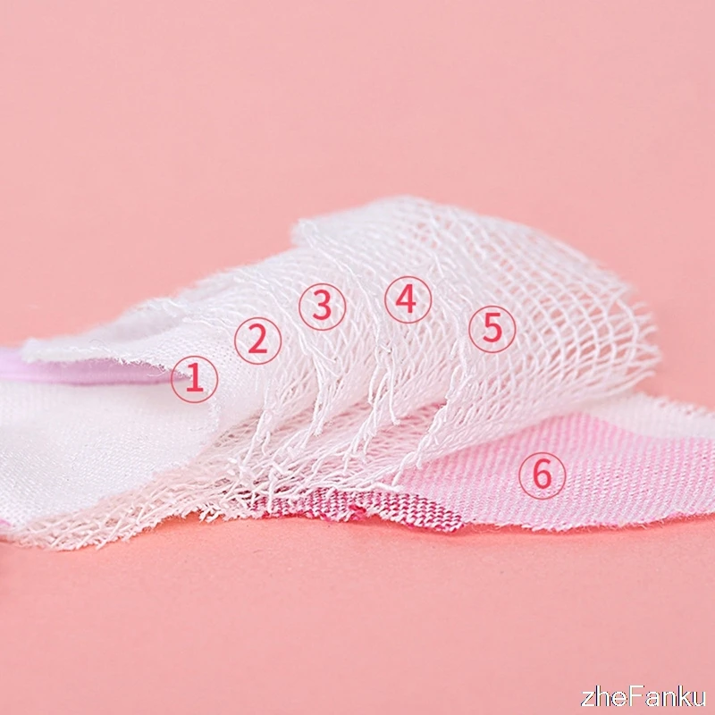 

5PCS Cotton Feeding Bibs Baby Newborn Bandana Cartoon Saliva Towel for Eating Lunch Dinner Teething Cloths Soft Muslin Bibs