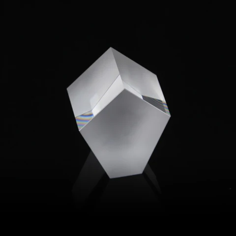 25 мм оптическое стекло Pentaprism прямоугольный Призма 90 градусов зеркальная многоугольная специальная треугольная пятиугольная Призма
