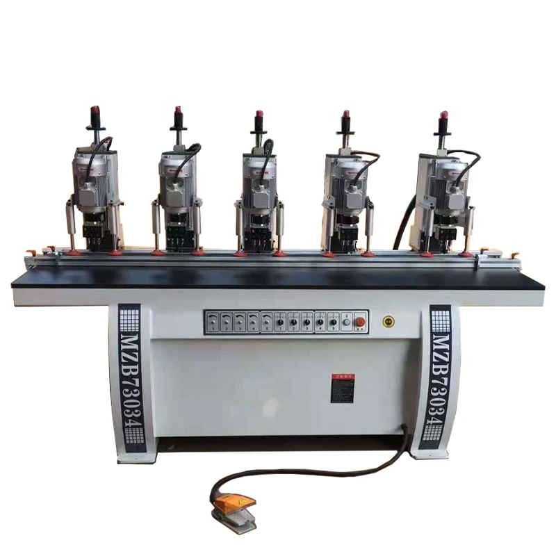 New single head side drilling machine woodworking cabinet door holes drill furniture wood board boring machine