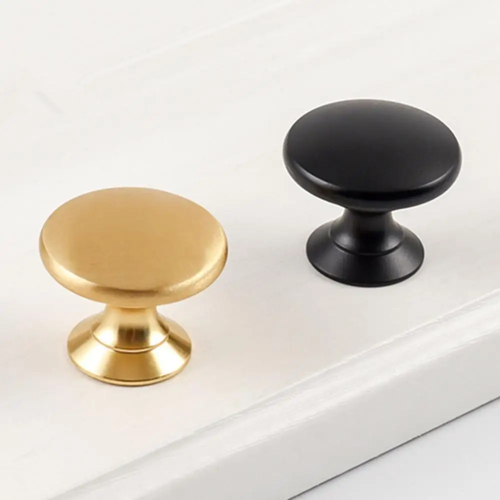 Дверная ручка современный минималистичный кухонный шкаф выдвижной Круглый