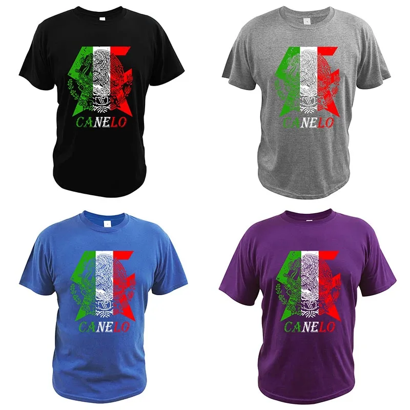 Футболка Canelo alvрезы футболка с графическим рисунком в мексиканском стиле