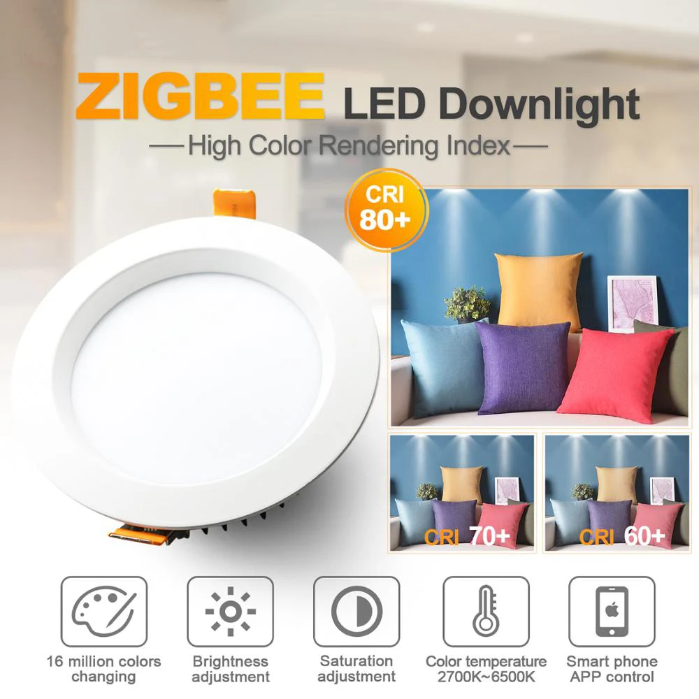 G светодиодный OPTO СВЕТОДИОДНЫЙ светильник 220 в 110 В 230 AC Zigbee Link RGBCCT умный дом с