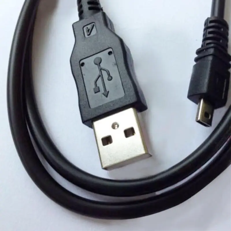 Черный USB-кабель для передачи данных камеры Olympus FinePix Pentaxist 1 м 5 8 Pin UC-E6 зарядное