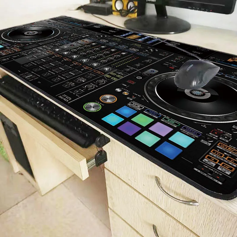 XGZ Cool DJ ручной привод большой коврик для мыши Скорость геймера игровой коврик для мыши Блокировка резиновая прокладка долговечный переносной игровой мат для CSGO DOTA