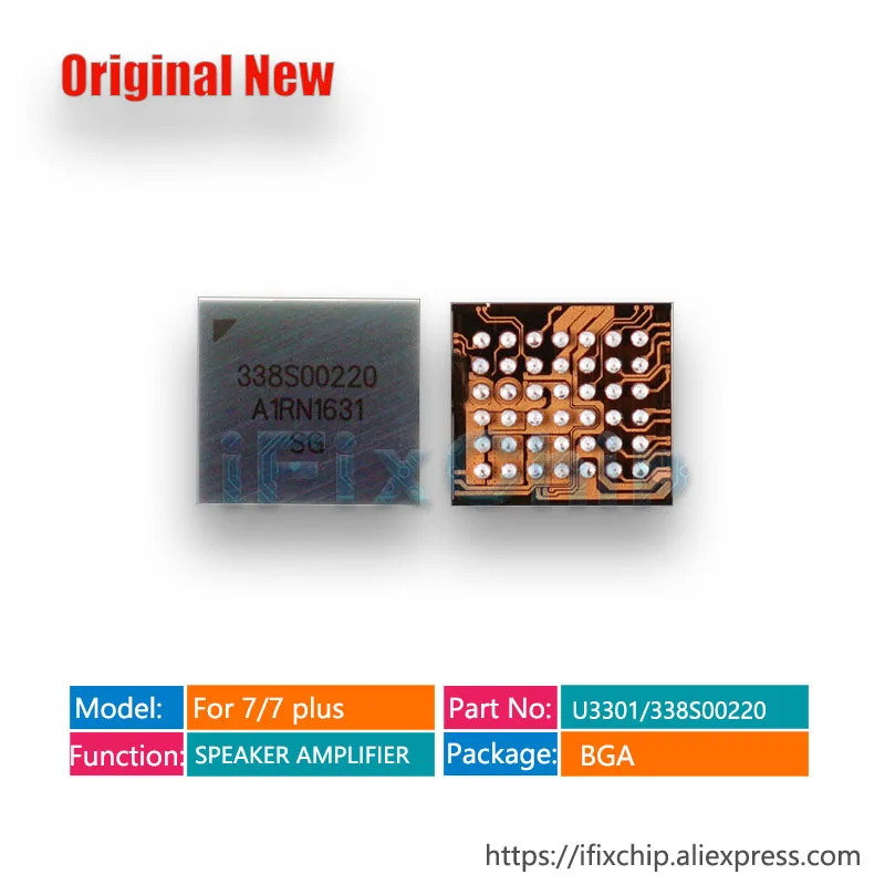 10 шт./лот для iphone 7/7plus усилитель динамика 2 небольших микросхем | Электронные