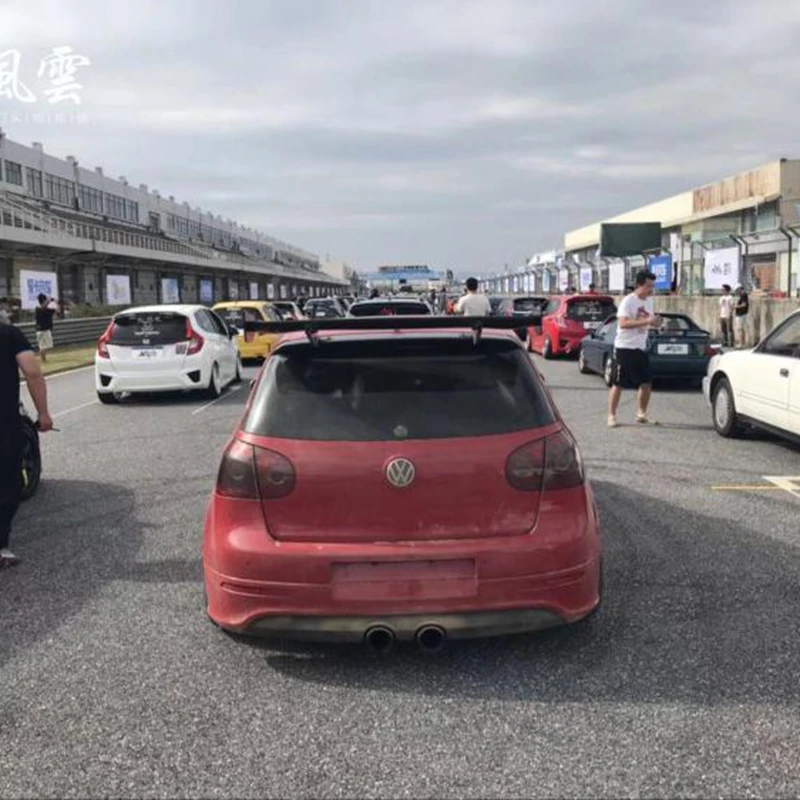 Гольф 4 5 6 7 MK4 GT Стиль Углеродное волокно Задний спойлер на крышу Крыло для Volkswagen MK