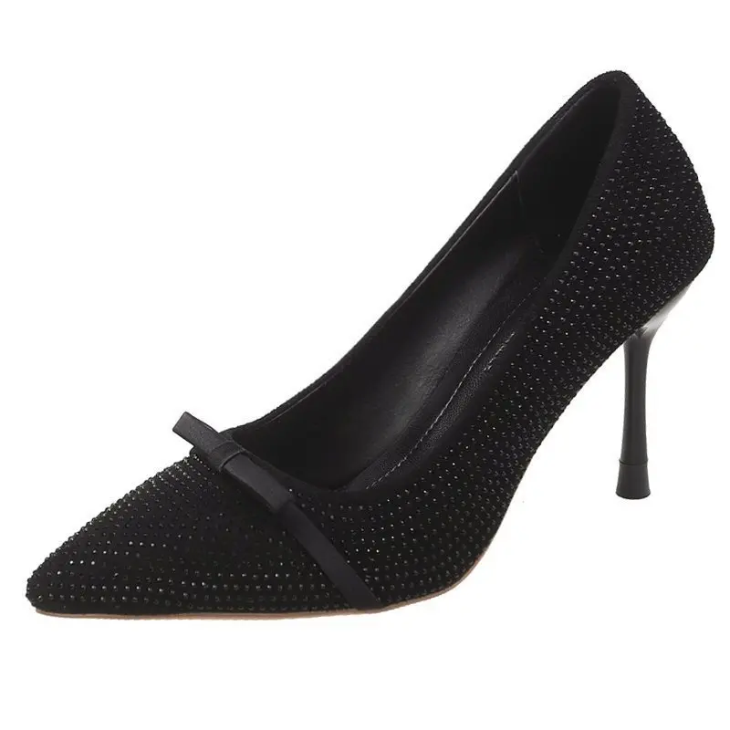 

Fashion Shoes Women New High Heels Pointed Toe Grete Fashion Single Shoes Women Stiletto Rhinestone Women's Shoes