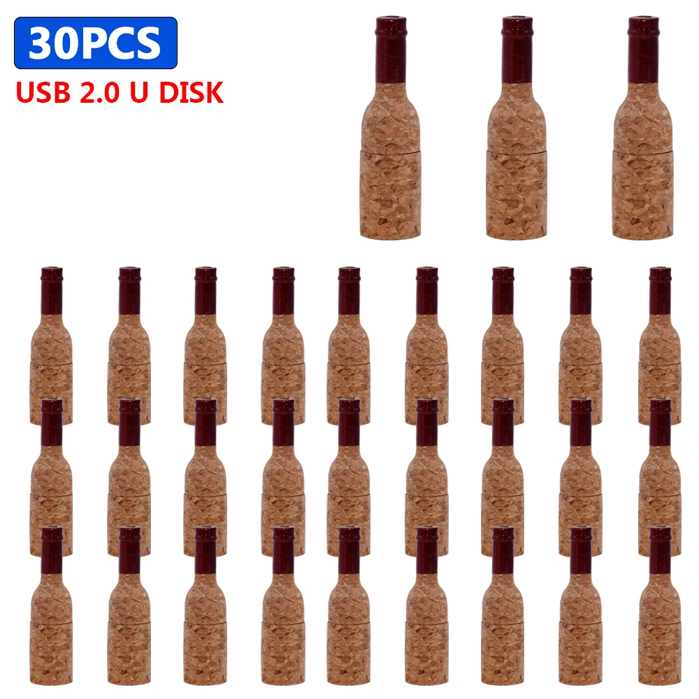 

Флэш-накопитель Usb 128, 32/64/2,0 ГБ, деревянный, 30 шт.