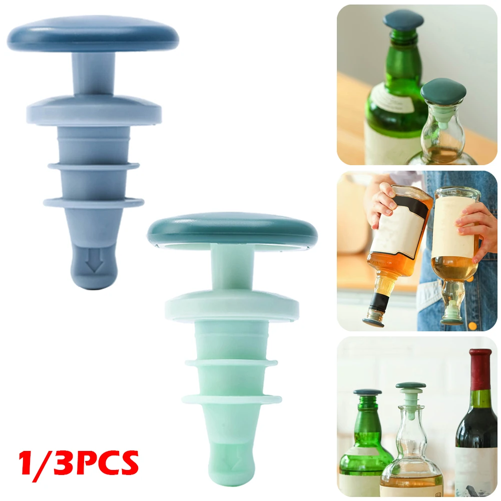 

1 Pcs Bottle Stopper Wine Bottle Plug Barbed Silicone Reusable Wine Bottle Stopper Airtight Wine Bottle Beverage Bottle Cover