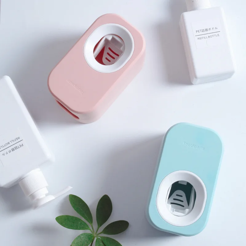 Клей Автоматический Диспенсер зубной пасты для щетки держатель настенное