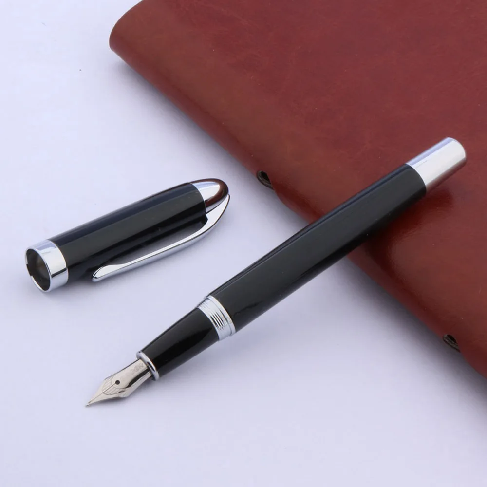 Марка металлический 200 авторучка черный новый плавность линий международной