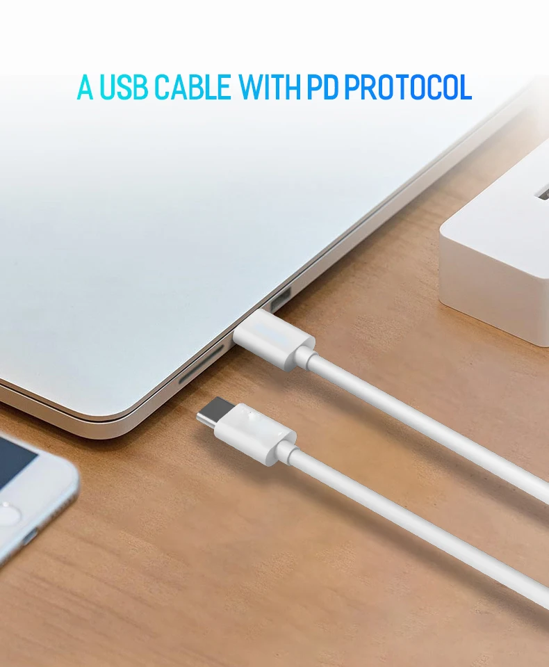 Кабель USB C для USB-C 3A PD Быстрая зарядка type c для type c Быстрая зарядка 4,0 3,0 зарядное устройство Кабо Для samsung S9 huawei Xiaomi MacBook