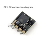 Приемник 2,4g PP RX EP1 RX  EP2 RX ELRS PP 2,4 ГГц SX1280 express SLRS наноприемник дальнего действия + всенаправленная антенна для TBS