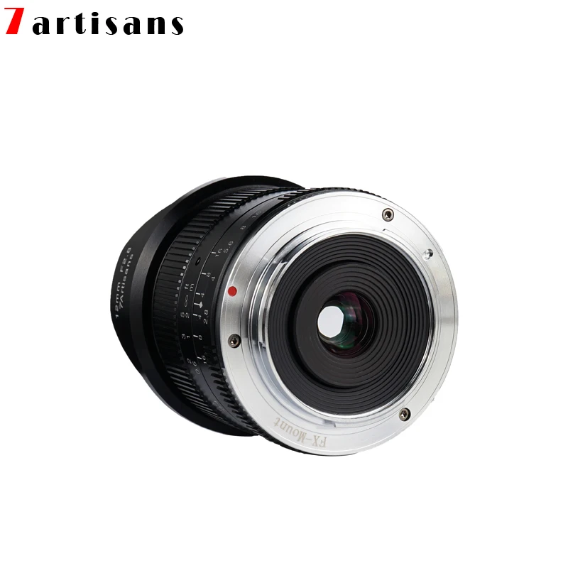 7artisans 12 мм F2.8 MF Ультра широкоугольный основной объектив для Sony E/Fuji XF/Canon EOS-M/Olympus и