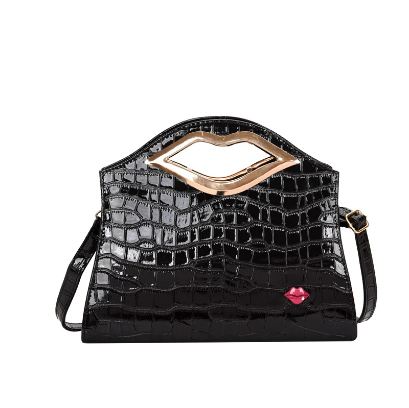 

Женская маленькая сумка из лакированной кожи, маленькая квадратная сумка на одно плечо в Корейском стиле ретро, 2021