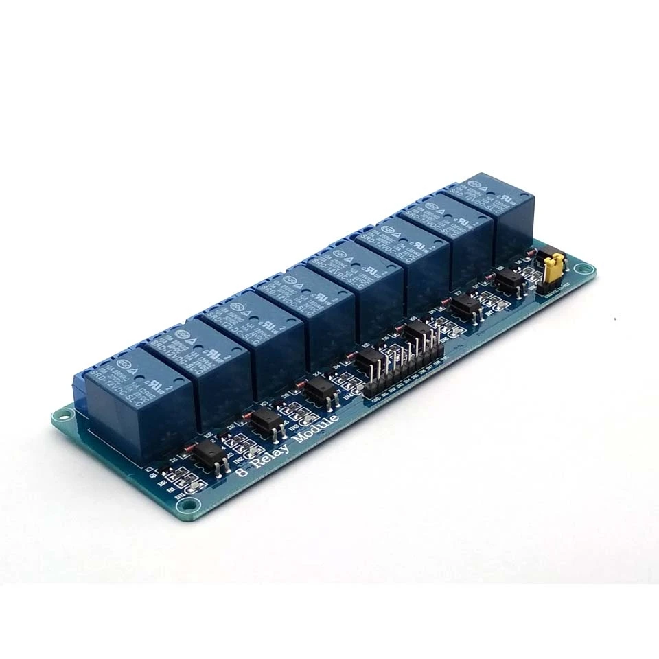 8 канальный релейный модуль 5 в 12 В 24 платы для Uno PIC AVR MCU DSP ARM Электронный