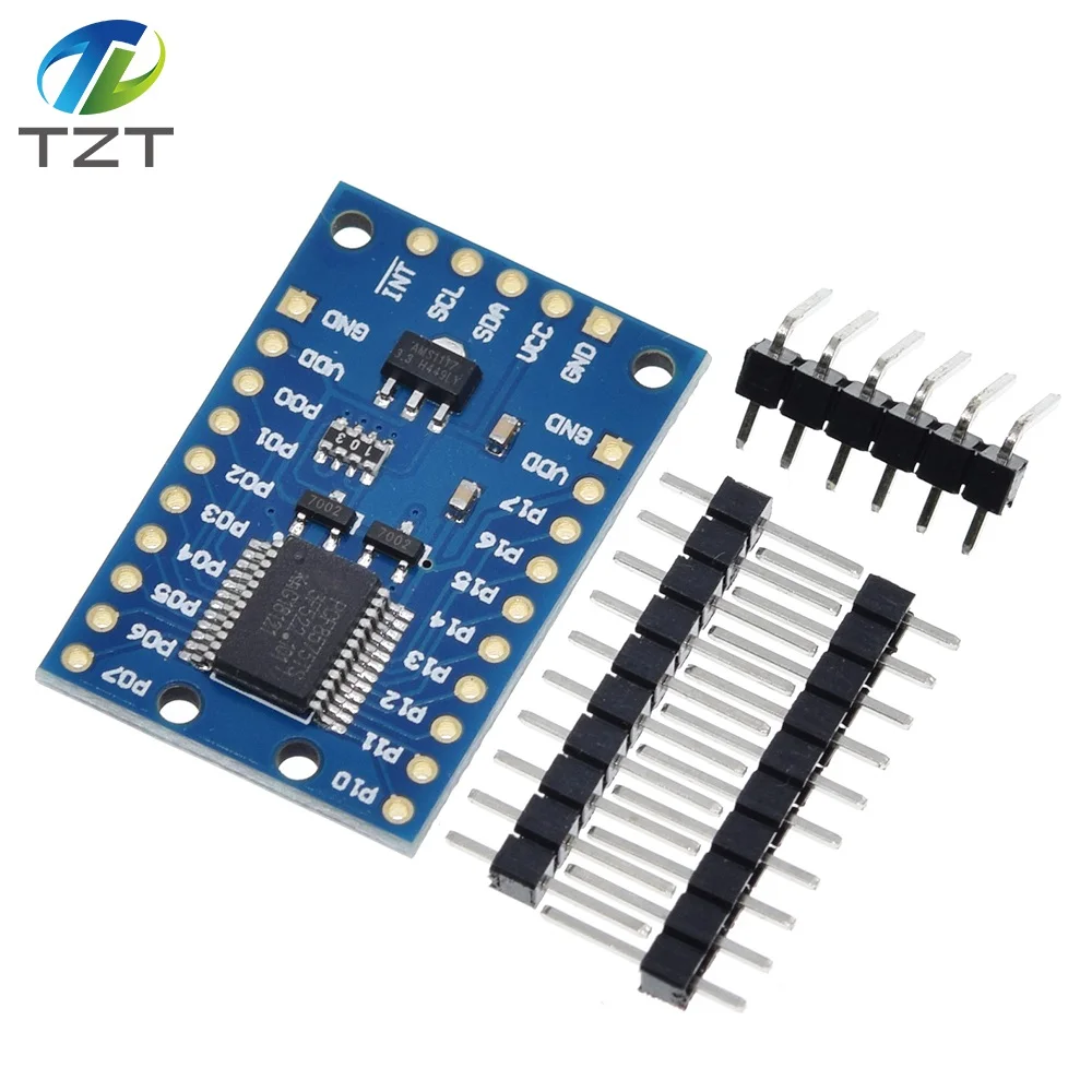 PCF8575 IO модуль расширения I2C до 16IO Интегральные схемы для arduino|Интегральные схемы| |