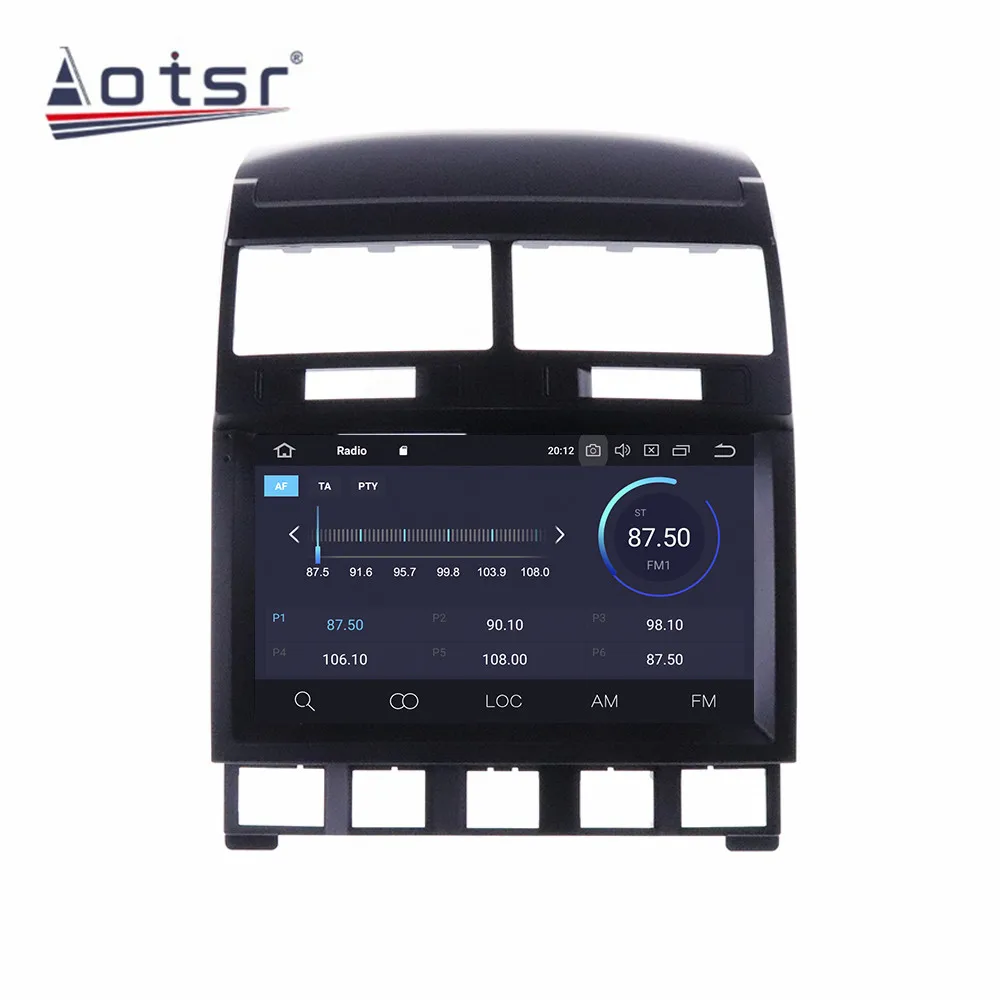 Android 2002 GPS-навигация радио DVD-плеер для Volkswagen Touareg GP 2010- стерео головное устройство