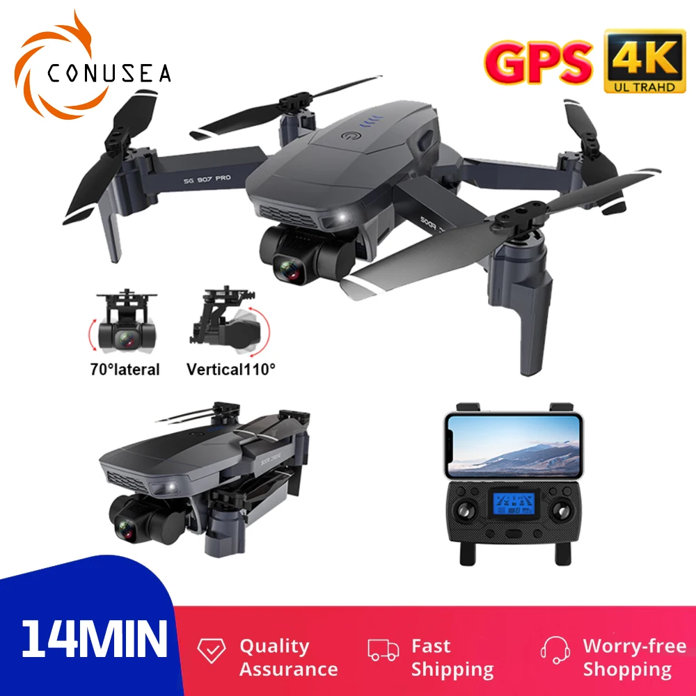 

SG907 Pro /SG907 Quadcopter RC Drone 4K GPS Profissional 2 Axis Gimbal Drones with camera HD 5G WIFI FPV dron VS SG906 PRO 2