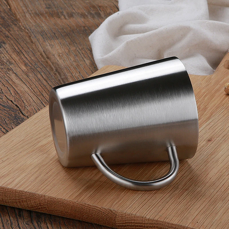 Мини 360 мл креативная пивная чашка из нержавеющей стали 18/8 Гальваническая