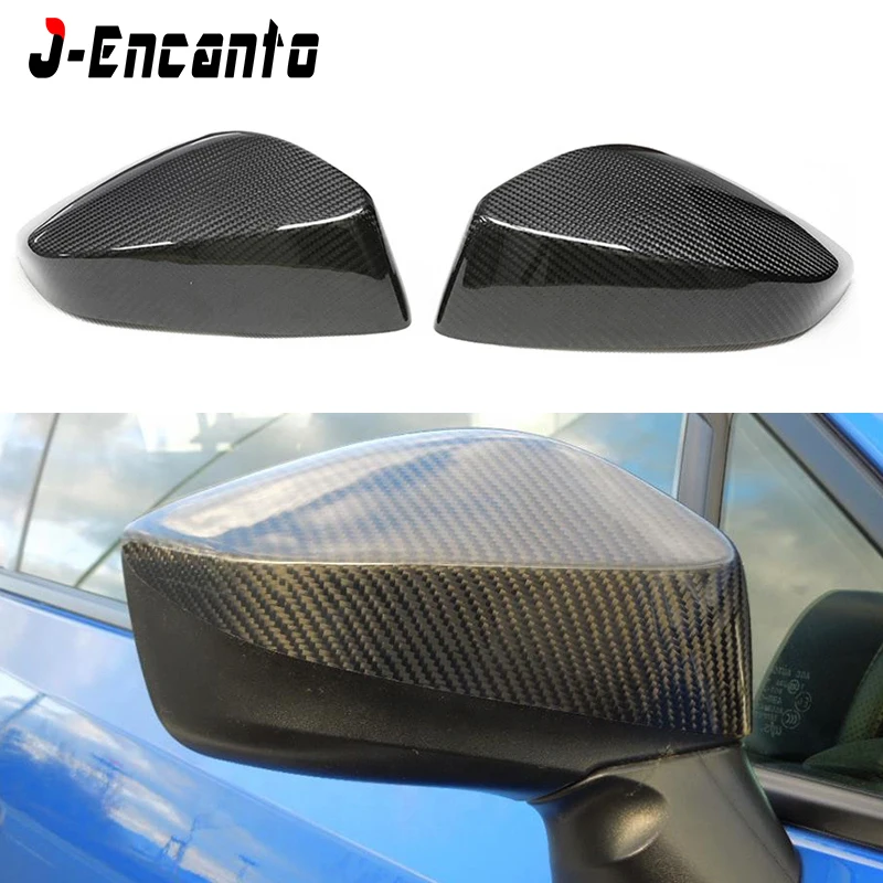 

Car Real Carbon Fiber Rearview Mirror Cover Fit for Toyota Gt86 Subaru Brz 2012-2017 cubre espejos carbono brz