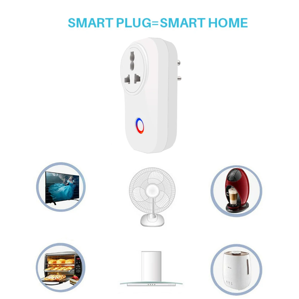 Умная розетка Usee Link Zigbee 10 а/16 А работает с Alexa Google Home Mini IFTTT|Умные розетки| |